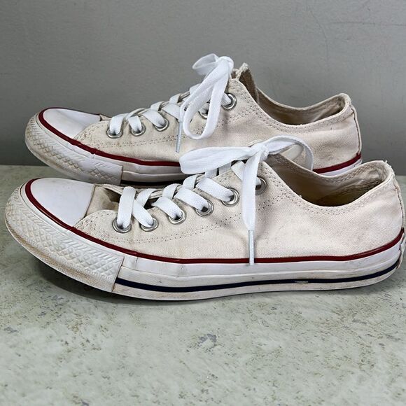 Converse Loved White Sneakers M6W7.5 - Picture 4 of 8